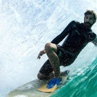 Churchill Makapuu ML Grün – Bodyboardflossen