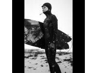 SISSTR Evolution 7 SEAS 5.4mm Eco Wetsuit Chest Zip Neopren mit Haube fÃ¼r dames Fullsuit zwart Maat 6