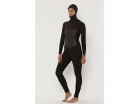SISSTR Evolution 7 SEAS 5.4mm Eco Wetsuit Chest Zip Neopren mit Haube fÃ¼r dames Fullsuit zwart Maat 6