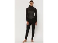 SISSTR Evolution 7 SEAS 5.4mm Eco Wetsuit Chest Zip Neopren mit Haube fÃ¼r dames Fullsuit zwart Maat 12