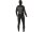 VISSLA 7 SEAS 6.5mm Neopren Wetsuit Fullsuit mit Haube und Chest Zip in schwarz