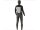 VISSLA 7 SEAS 6.5mm Neopren Wetsuit Fullsuit mit Haube und Chest Zip in schwarz Größe XS