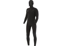VISSLA 7 SEAS 6.5mm Neopren Wetsuit Fullsuit mit Haube und Chest Zip in schwarz GrÃ¶ÃŸe XL