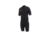 VISSLA Eco 7 Seas 2mm Spring Suit Neopren Shorty schwarz Chest Zip Größe S