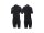 VISSLA Eco 7 Seas 2mm Spring Suit Neopren Shorty schwarz Chest Zip Größe S