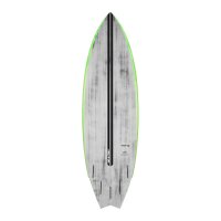 Surfboard TORQ ACT Prepreg Go-Kart 6.6 GreenRail