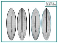Surfboard TORQ ACT Prepreg Multiplier 6.4 BlkRail