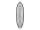 Surfboard TORQ ACT Prepreg PG-R 5.10 BlackRail