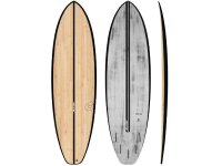 Surfboard TORQ ACT Prepreg Chopper 6.10 BlackRail