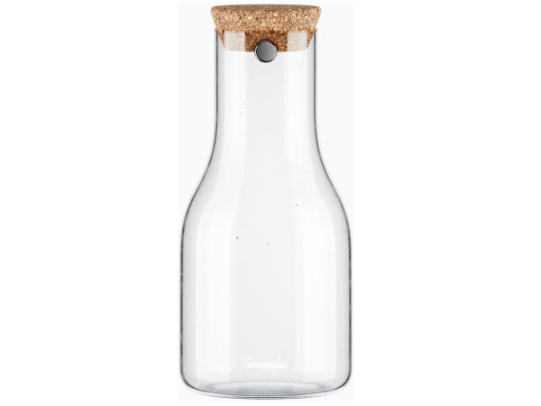 SONNENGLAS® Light Carafe 750ml 750ml-M1-clear-Cork lid