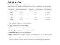 GATH watersports helmet SFC Convertible XL white